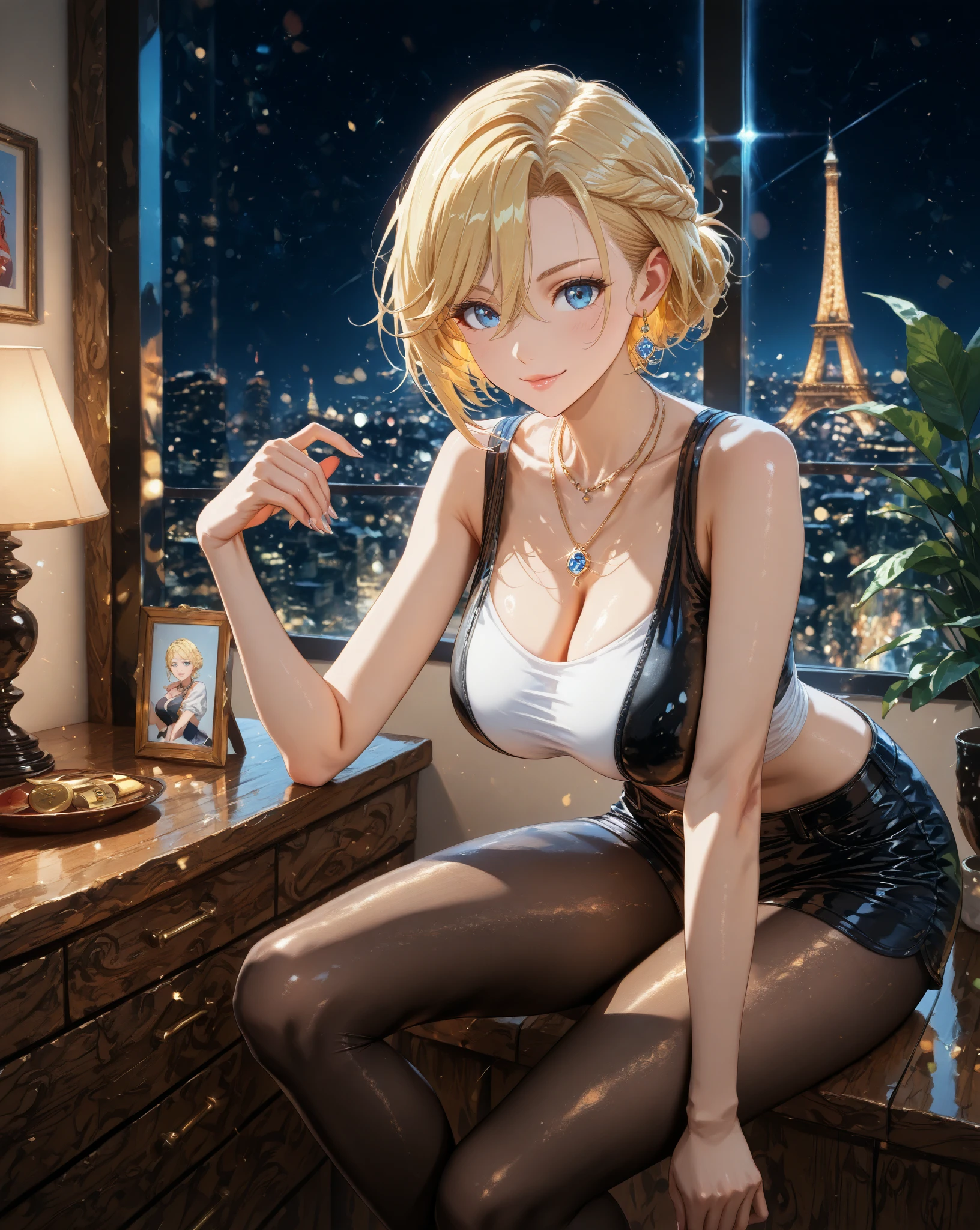 (parte maestra, mejor calidad:1.2), extremadamente detallado, soft ambient lighting, 4k, 1 chica, solo, de pie, parte superior del cuerpo, (debajo:1.2), toga himiko, himikotoga, Togahimiko, dutch angle, ojos amarillos, bolsas debajo de los ojos, long eyelashes, bushy eyelashes, Mirando al espectador, mirando abajo, pelo rubio, cabello corto, coque duplo, pelo despeinado, Cerraduras laterales largas, smile, boca abierta, Represas, serafuku, Cárdigan beige, falda plegada, erection, grande , big testicles, vaina, (testicle skin color, color de la piel :1.2), al aire libre, alley, casas, legumbre, vegetation, mujer joven infp, lindos seios grandes, Camisa de apertura delantera, Pintura corporal con dibujos pop dibujados directamente por todo el cuerpo, heart shapes, Pop Art Design, Moda de vanguarda, innovador, The spotlight, prefectura de tokio, Nueva York, Special art design, pubic hair, Detalles de pata de camello, -lema, Antecedentes de la novela,Una foto de pelo oscuro de un nsfw, mejor calidad ,Medida del cabello,feliz, es(Piernas aparte:1.3) (,:1.3,)neon lights,neon palette, To him,(noche:1.2), brillante, (oscuro:1.2), adentro,blue sofa, ,After the shower,Bath towel, SOLUTION, Professional lighting, cuerpo entero,1 chica, tentacles, Limo \(sustancia\), goteo, shorts de mezclilla, top corto, horror \(tema\), atado, Pechos grandes,, obra maestra, mejor calidad, muy detallado