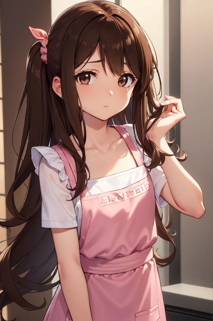 mizuharachizuru, mizuharachizuru, (Brown eyes:1.5), Brown hair, Long hair, (One side up:1.2),
BREAK bare shoulders, 鎖骨, PINK SHIRT, Puffy Short Sleeves, Puffy sleeves, Red bow, Shirt, Short sleeves, Skirt, White skirt,swimsuit
Break indoors, crass room,
BREAK looking at viewer,
BREAK (masutepiece:1.2), Best Quality, High resolution, Unity 8k壁纸, (Illustration:0.8), (Beautiful detailed eyes:1.6), extra detailed face, Perfect Lighting, extremely details CG, (Perfect hands, Perfect Anatomy),