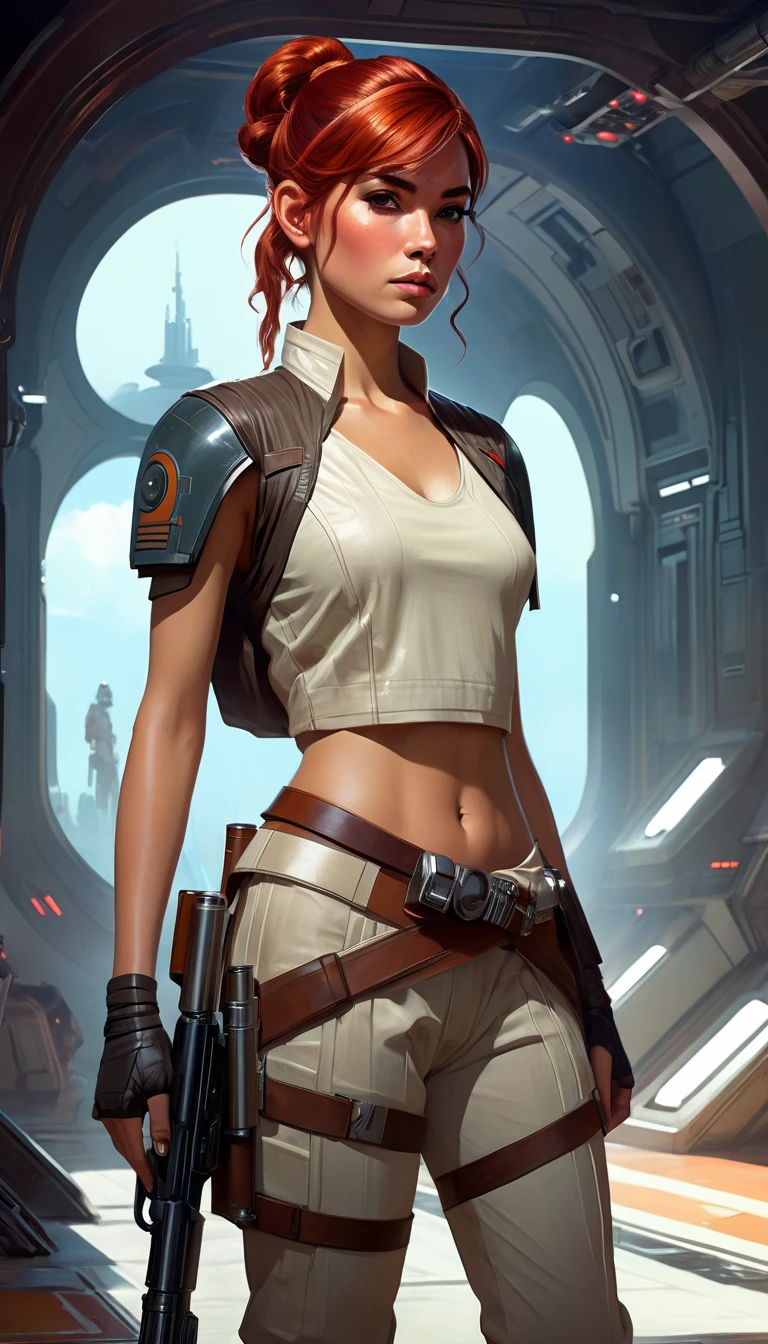 artgerm julie bell beeple, cgsociety inspired, 3 d render character art 8 k, portrait beautiful sci - fi girl, wlop. scifi, cgsociety masterpiece, sci fi female character, stunning cgsociety, trending in cgsociety, show full body, twi'lek, naughty smile, make skin red, make eyes green, star wars ship, bounty hunter, lekku on front, remove headband, put lekku on front, make younger, bathrobe, have blasters, sexy pose, sexy eyes, sexy smille, twins, lies on the bed