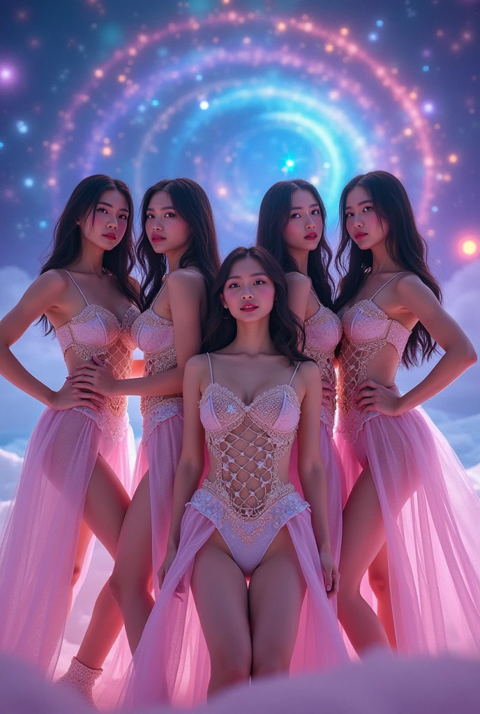 Kpop girl group album. The Luna's