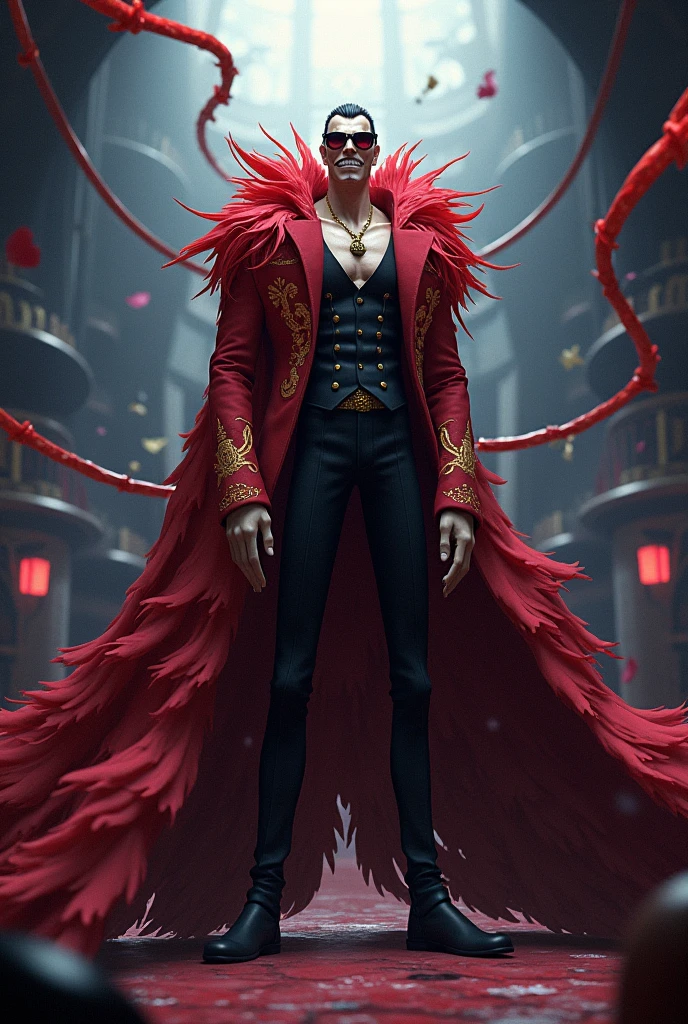 Vampire with his dick out