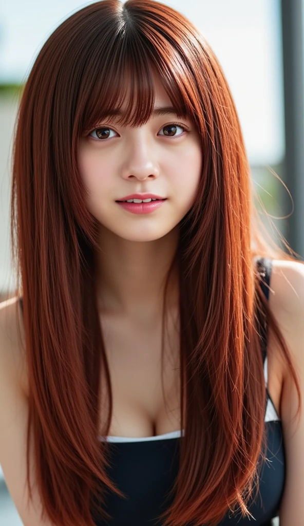 1girll, Long pink hair, Red horns, White collared shirt, black necktie, Light smile, Yellow eyes, cornea_power,, Buildings,Shops,Town streets, Dark sky, scenery,Neon signs,Night City, Japanese lyrics,, , absurderes, Detailed eyes, Extremely detailed, voluminetric lighting, Realistic, Realistic lighting, 8K, Cinematic lighting, Depth of field, Perfect, Hyper-detailed, Photorealistic, Ultra photo realsisim, Realistic light, hard lighting, Intricate details, stop-motion, Tone-mapping, Sharp focus, ultra - detailed,