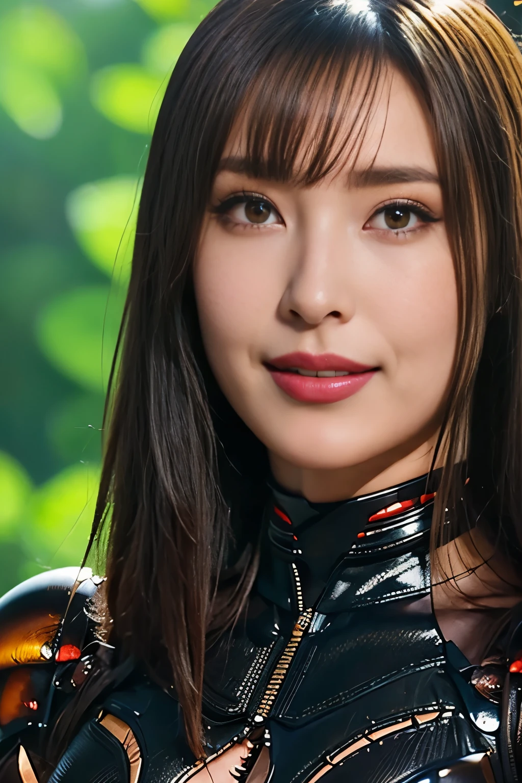 (high resolution,masterpiece,best quality,extremely detailed CG, anime, official art:1.4), realistic, photo, amazing fine details, all intricate, gloss and shiny,awesome many layers, 8k wall paper, 3d, sketch, kawaii, illustration,( solo:1.4), perfect female proportion,villainess, (fusion of dark brown cockroach and lady:1.4), (brown cockroach form lady:1.2), (brown cockroach lady:1.2), (fusion:1.2), (solo:1.4), (evil smile:1.2), muscular, abs, (cockroach brown exoskeleton bio insect suit:1.4), (cockroach brown exoskeleton bio insect armor:1.2), (brown transparency cockroach wing:1.4), (brown cockroach antennae:1.3),