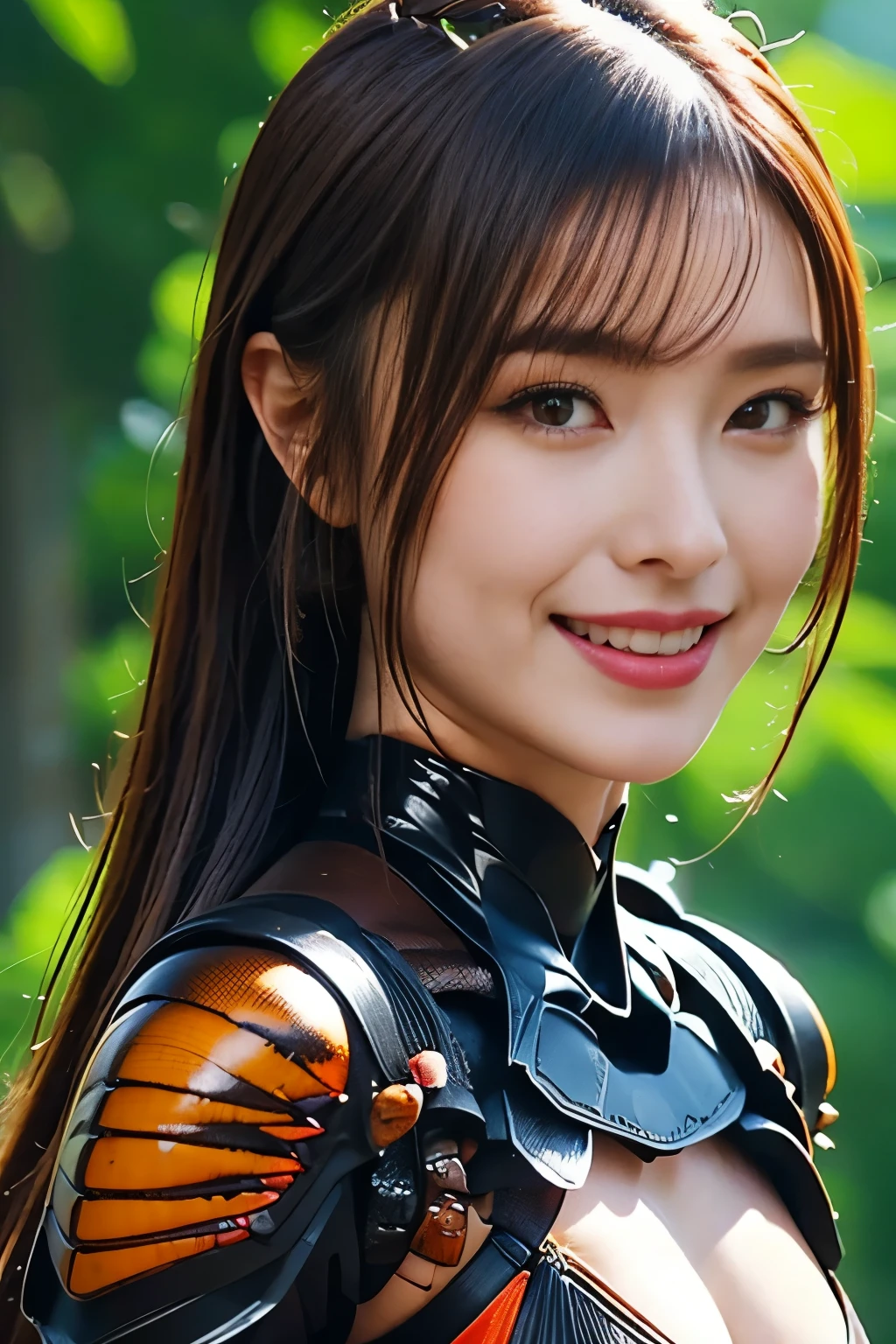 (high resolution,masterpiece,best quality,extremely detailed CG, anime, official art:1.4), realistic, photo, amazing fine details, all intricate, gloss and shiny,awesome many layers, 8k wall paper, 3d, sketch, kawaii, illustration,( solo:1.4), perfect female proportion,villainess, (fusion of dark brown cockroach and lady:1.4), (brown cockroach form lady:1.2), (brown cockroach lady:1.2), (fusion:1.2), (solo:1.4), (evil smile:1.2), muscular, abs, (cockroach brown exoskeleton bio insect suit:1.4), (cockroach brown exoskeleton bio insect armor:1.2), (brown transparency cockroach wing:1.4), (brown cockroach antennae:1.3),