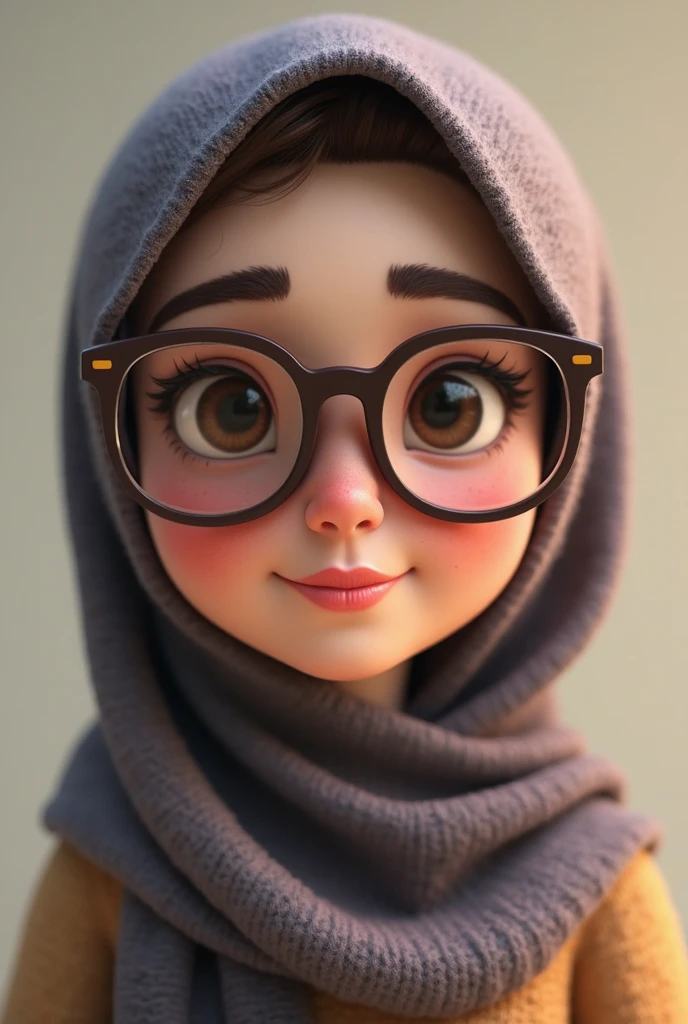 A cutely hijab girl with awesome sunglass