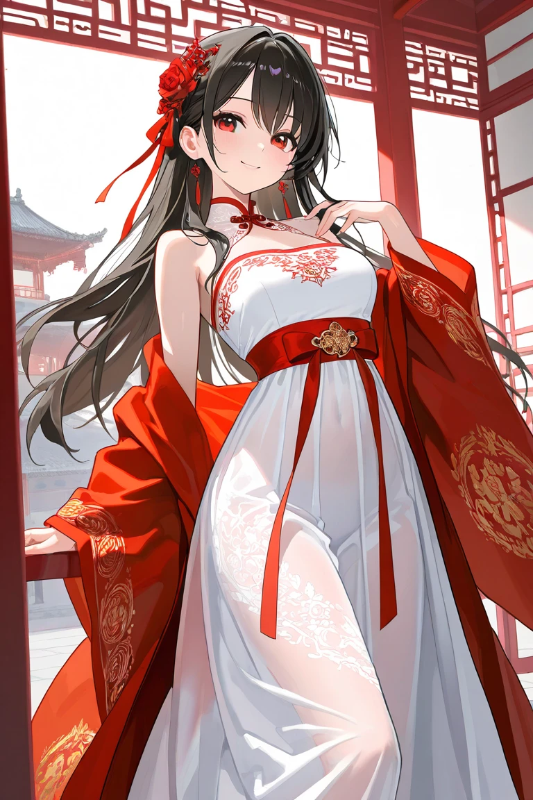 China dress　No underwear