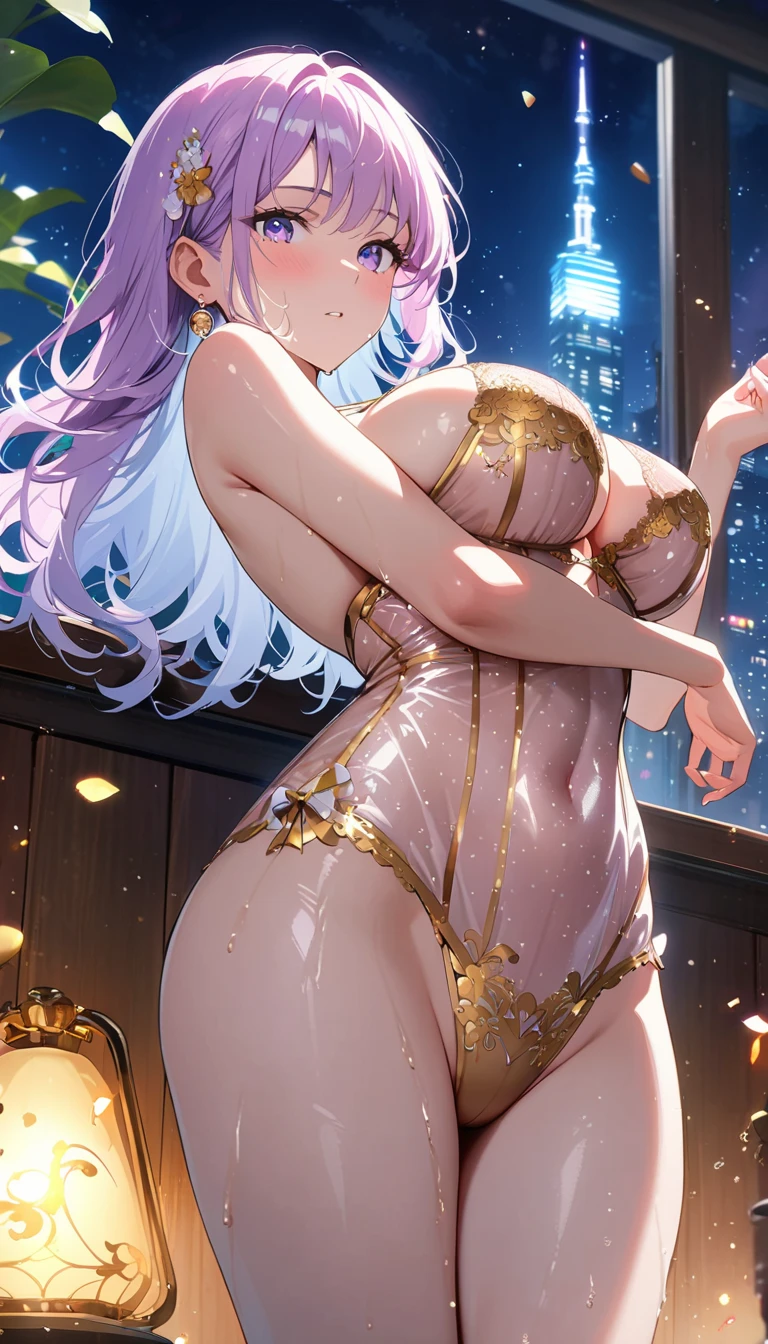 femele,1 persons,Princess,
(masterpiece1.5),hyper quality, Hyper Detailed,Perfect drawing,1girl,((very Bigger breasts)),kawaii ,With smiling eyes,(((Beautiful golden sphere))),(Beautiful lingerie), (((Huge shiny golden sphere))),ass,buck,booth,3D,16K illustrations,((clearface)),Hi-Res,nice background、(((beatiful backgrounds)))、(((Detailed drawing)))、Perfect Beautiful Girl、(((Perfect Photo)))、kirakira、shiny、a gorgeous、high-class sense,
(master piece:1.4),(hyper quality:1.2),(Hyper Detailed:1.4),(Perfect drawing),NFSW,3D,16 K,(clearface),(Hi-Res),(She wears a beautiful dress that only a person with a pure heart can see),focus on the ass,shapely butt,Beautiful dress、Beautiful lace、Beautiful frills、Beautiful embroidery、beautiful fabric、Beautifully decorated、a gorgeous、illustrious、Deities々Right、nice background,mansion,palatial palace,borgar,((beatiful backgrounds)),Detailed drawing,Fantastic、emotional、