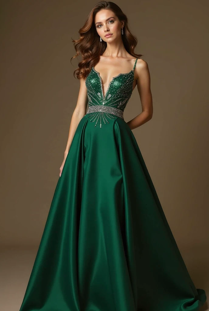 Realistic full body photo of a smiling, Young red-haired girl with long hair, She dances in front of the camera in a long multi-colored A-line bridesmaid dress with straps made of shiny purple and green satin.,Belly Loop, Park,glamour fotoshooting, Wedding celebration, perfect anatomy, perfect green eyes. Perfect hands with 5 fingers on each hand, Matching girl, looking at the camera, 1 Frau. (Eye make up:1.1), (highly detailed skin:1.1), spirit, analog style, keen focus, 8K  UHD, dslr, good quality, Fujifilm XT3, Grain, Award-winning, ​masterpiece. Wedding celebration