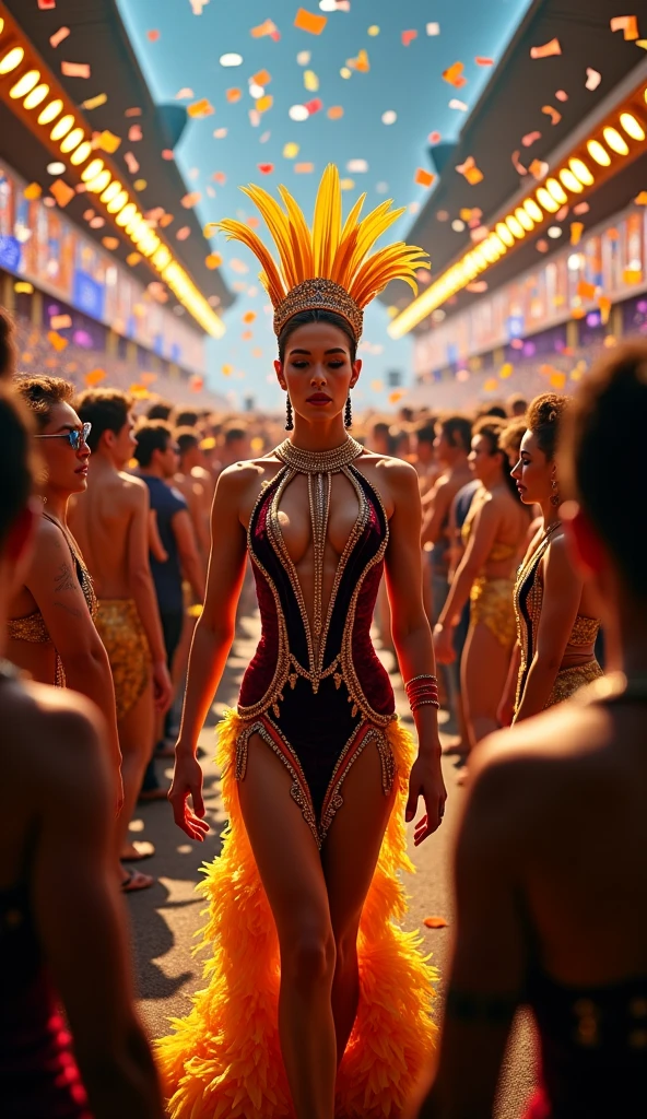 beach, carnival, night, best quality, masterpiece, Representative work, official art, Professional, Ultra intricate detailed, 8k