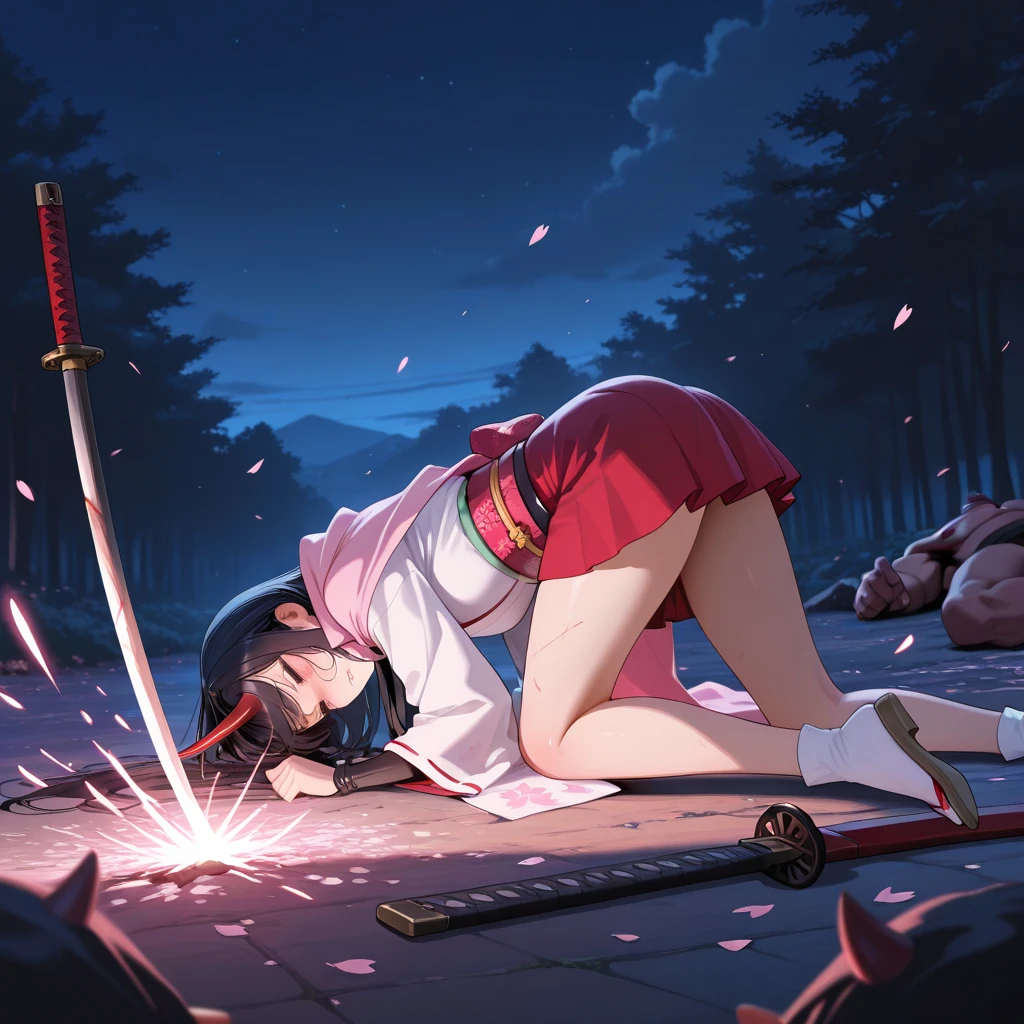 Titty fuck、Oral sex、Blowjob、lying、vaginale,Sex、tatami、futon、Kunoichi、Female Ninja、Half naked、Nippleany male ninjas and farmers、Defeat rape、Penis insertion、Pussy、、Covered in semen、Lots of bruises、Girl、Girl、Short、Lower school year、Younger、Baby Face、flat chest、Glaring、Ninja sword、Shuriken、violent、In the ninja house, forest, hut, etc.、Dynamic Angle、masterpiece、best quality、ultra-detail、Sweat、forehead、Pain、assassination、Blood