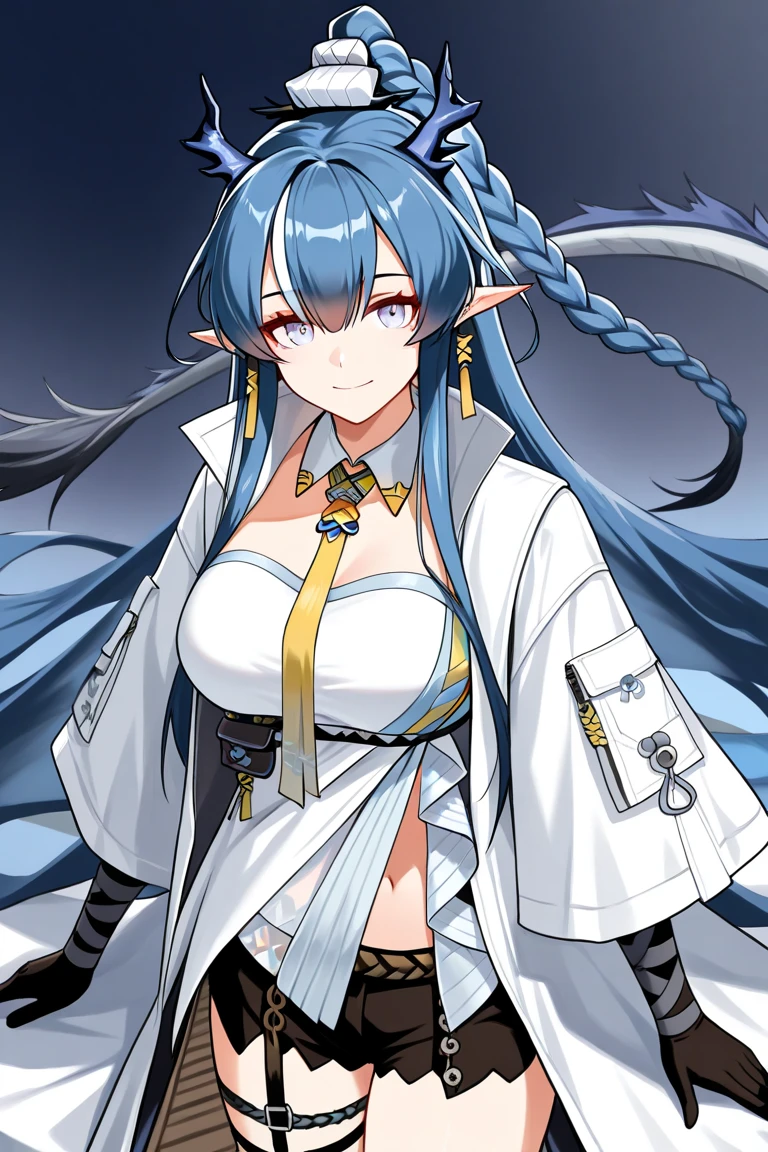 Anime girl with long blue hair and a sword in her hand, ice wizard, portrait knight of the zodiac girl, white haired god, Frozen blue skin, anime goddess, the truth of the matter, white turquoise, Beautiful seductive anime woman, RIMURU tempest, full body xianxia, Detailed main animation art, knight of the zodiac girl, HD artwork