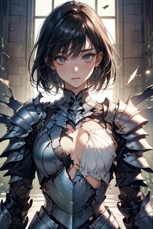 4k highly detailed realistic digital extremely high quality RAW photograph, a portrait photo of margot robbie that lived with wolves her whole life is now leading them to battle. torn clothes exposing (nude:1.4) body, armored pauldrons, fangs, curled horns, big breasts, ((snow and blood)), ((wolf tattoos)), epic, hyperrealistic, hyperrealism, 8k, cinematic lighting, greg rutkowski, wlop, (f1.8 short focus bokeh)