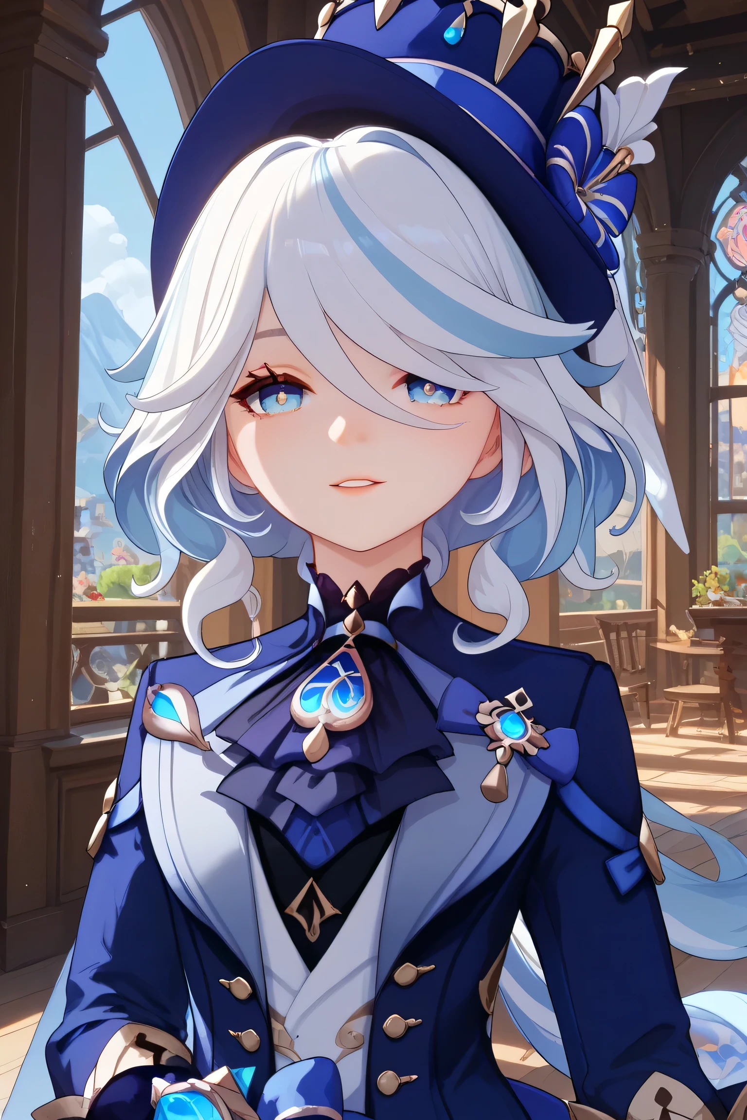 furina nua (genshin impact)