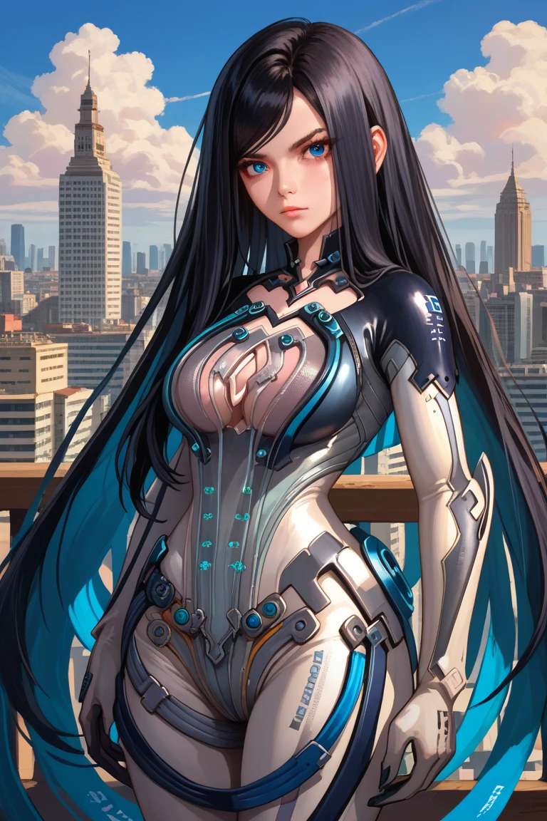 ((masterpiece)),((best quality)),((high detail)),((realistic,)) Futurist era city, deep gorges in the middle, architectural streets, bazaars, futuristic train lines, cyberpunk, buildings