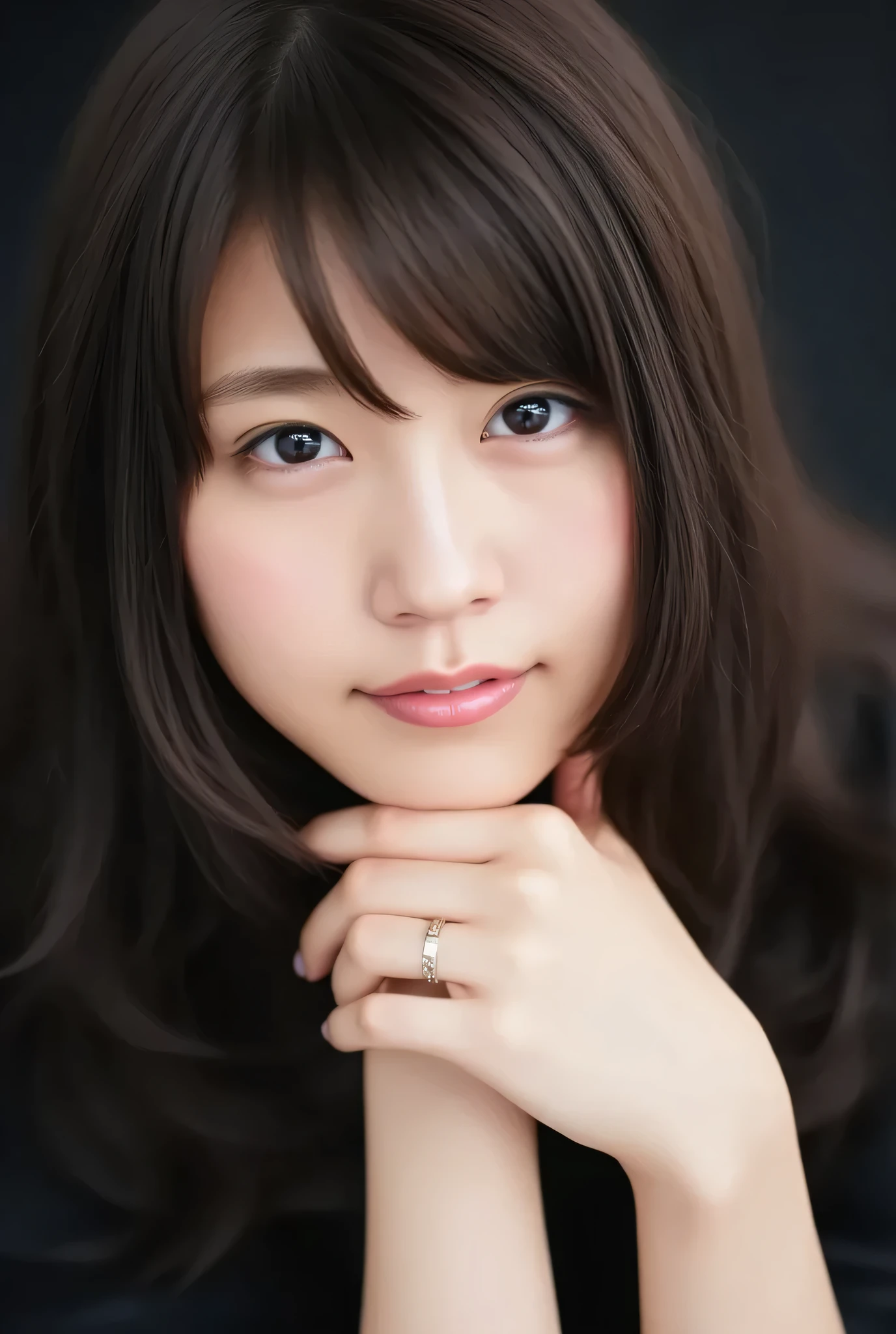 super accurate,8k, very well detailed,best quality,masterpiece, (from above1.5), Japanese Girl ,thin eyebrows,big breast on the front of the suit,black background,Lying on the black carpetセクシーな女性, stretch your legs,Thigh-up shot、 seductive gesture,lying on the black carpet,raise your head,(off the shoulder),(butt facing camera:1.4),staring at the camera with sexy eyes,Eyes full of resentment,(Very sexy 1.8),Very attractive,(Strong emotions 1.8), Red shiny lips , full body shot ,sexy charm overflows from the whole body,long brown hair , super sexy long hair),sexy body,(Expand Your Legs),sexy leg,sexy feet,shoes,sexy colorless transparent underwear, (exposed butt 1.3),(1 missing shoulder.3),(Backless 1.3),(1.3),( 1 .3),(leaky waist 1.3),(x} sexy collarless transparent low waist thong,(colorless transparent pantyhose 1.5), jewelry, night view, big earrings, background black, delicate detailed lighting effects , Light and Dark, Extremely Detailed Light , true color, SUPER SHARP , front view,from above, back shot