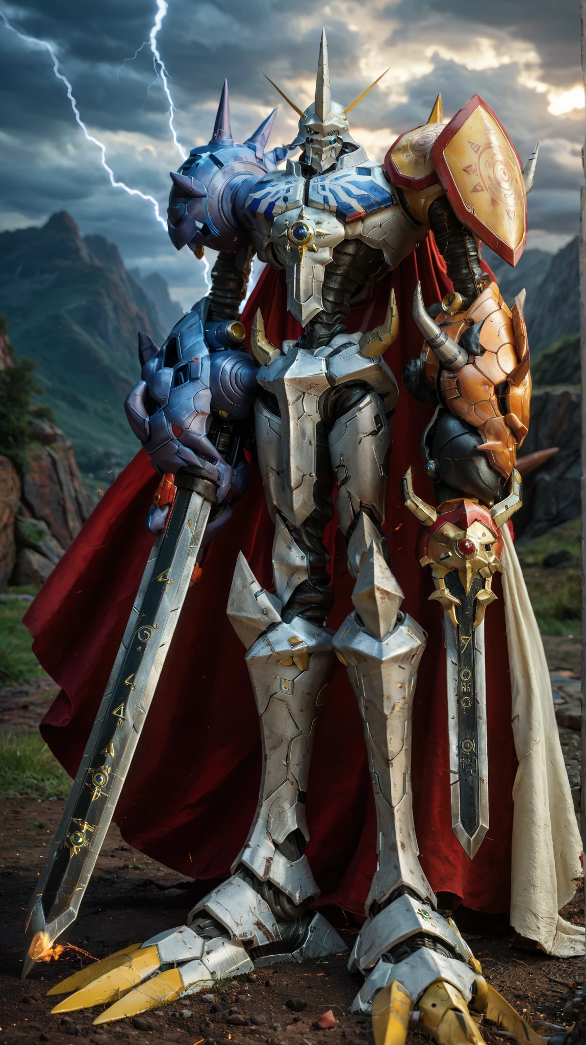 omegamon , full body 