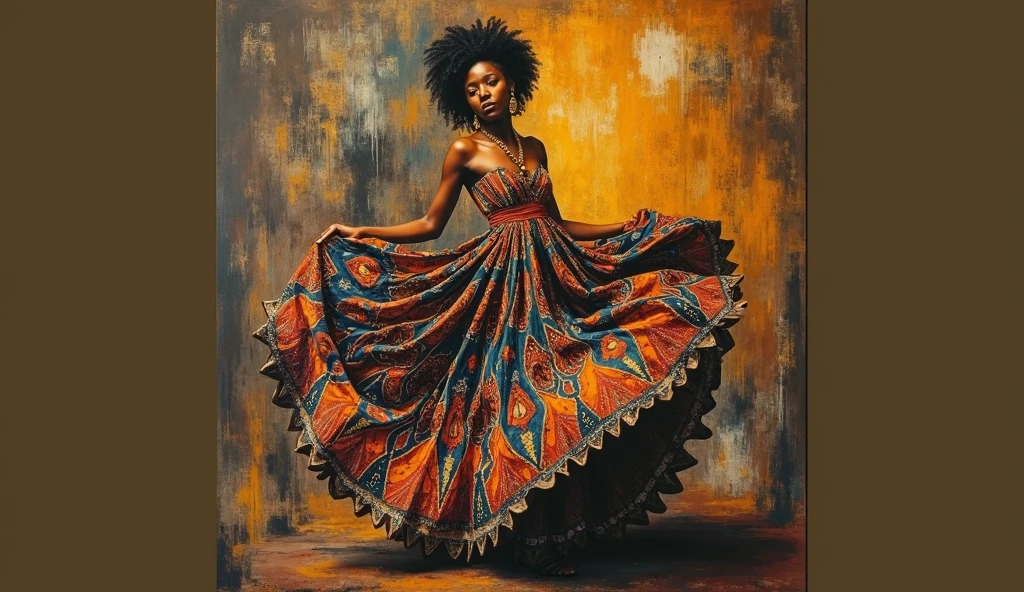 <lora:blk-history-style-darquelilly-v1:1> bhmstyle, black history month, african colors
