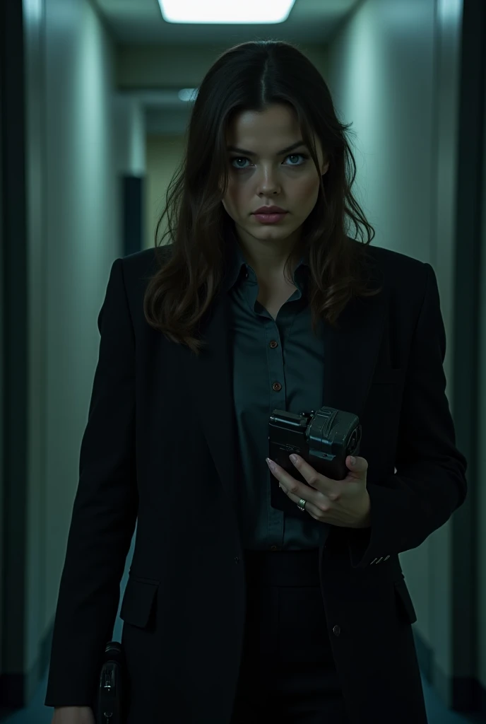 Emily Deschanel dressed as a sexy lab manager