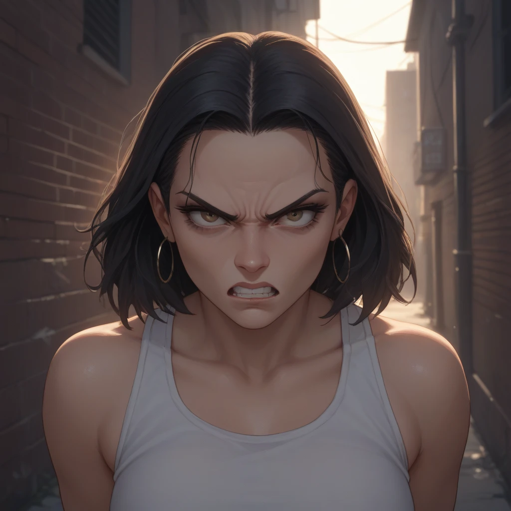 Angry mom