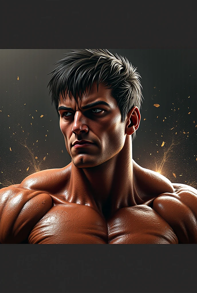 ((Upper body)) masterpiece, Best quality red-eye, Game CG, 1boy adult male, (naked:1.2) Rough adult face, alone, male focus, looking at the audience, Upper body, (shirtless), toned muscles, Chest muscles, 8 ABS, toned legs, naked, slightly protruding, (fire:1.5) and Embers (particle effect:1.2), detailed, dynamic lighting, Plenty of lighting, (皮肤上起fire:1.2), (Skin burns:1.2), (Eyes on fire:1.2) (penis:1.2) ((From a distance)) ,Masculine shape, Manliness, dynamic poses, Dynamic angle, The image is clear and sharp,