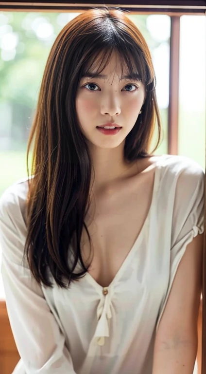 (raw photo:1.2), (photorealistic:1.4), beautiful detailed girl, very detailed eyes and face, beautiful detailed eyes, ridiculous, incredibly ridiculous, huge file size, super detailed, high resolution, very detailed, best quality, masterpiece, very detailed, unified, 8k wallpaper, amazing, Fine details, masterpiece, best quality, very detailed CG uniform 8k wallpaper, light on face, cinematic lighting, pale skin, a close up of a naked woman posing for a picture,perfect nude,undressed,completely naked beautiful Japanese woman, beautiful young Japanese woman, big eyes:1.1, double eyelids:1.1, thick lips, parted lips:0.8, shoot from side, looking at viewer,gleaming skin,shiny skin