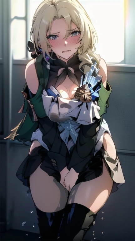 NSFW、girl 、large breasts 、pale skin 、super detailed skin 、perfect anatomy 、best quality、(Realism, chiaroscuro, from below, cowboy shot, dutch angle, 8k, super detail, UHD, anatomically correct, accurate, retina, high quality, best quality, highres:1.2)、(Realistic、Photorealism、hyper quality、highly detailed:1.3)、(hyperrealistic body、wet skin、hyper detailed body、ultra realistic photo body、photorealistic body:1.5)、NSFW、girl 、large breasts 、pale skin 、super detailed skin 、perfect anatomy 、best quality、（wet、nude、paizuri、breast squeeze、1boy、nsfw、breasts blowjob、grabbing another’s breast：1.7）、(prison:1.1)、(cum on body 、girl on top 、gangbang 1girl 3boys:1.5)