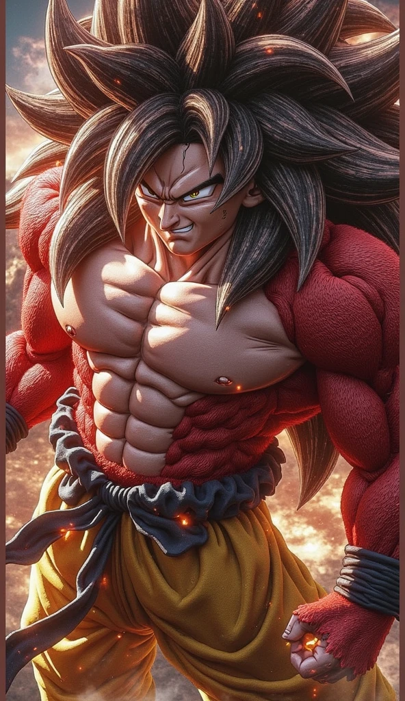 Kakaroto ssj4 ,super hd quality,4k