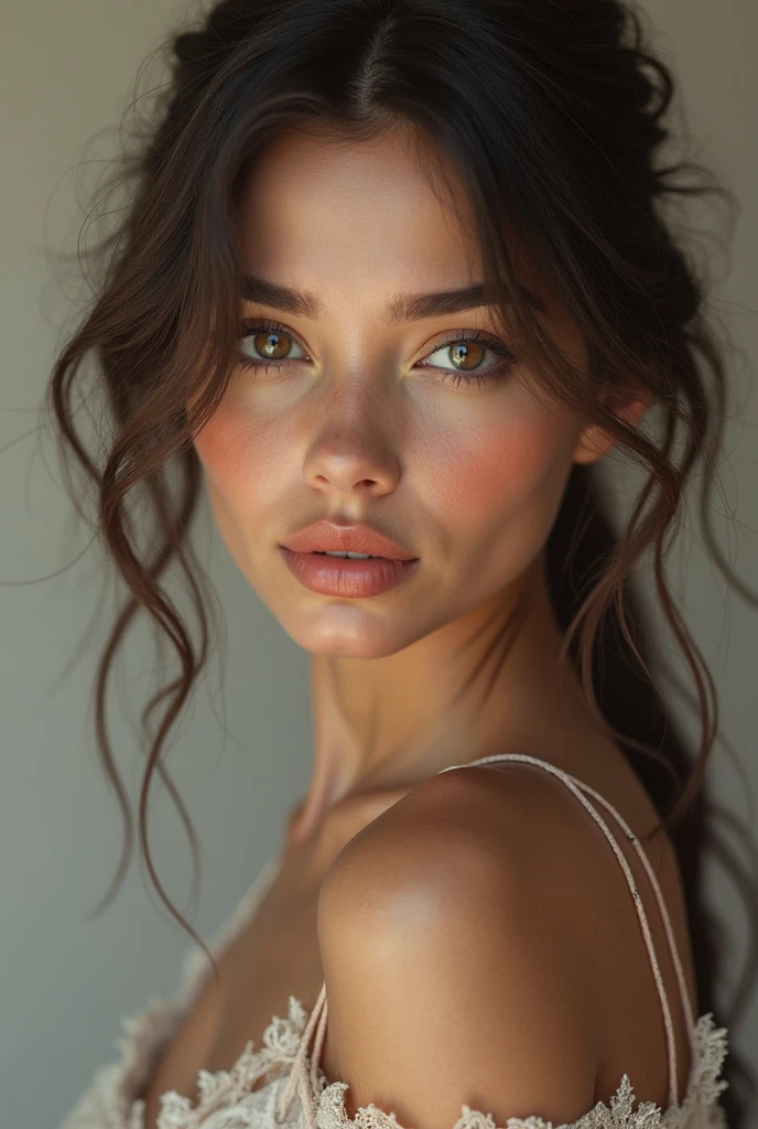 ((best quality)), ((masterpiece)), (detailed), perfect face girl nude naked woman Full body photo