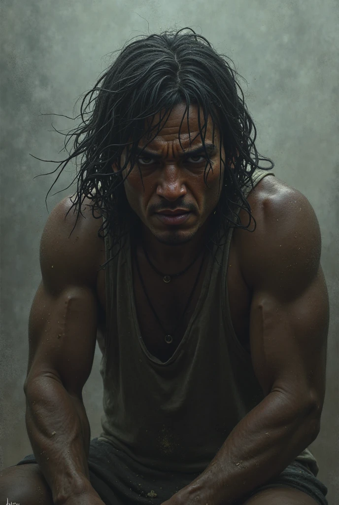 A man from the water hole
A padip jean koze pelo