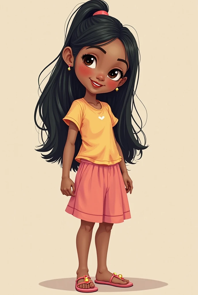 chibi 1 african children dark brown skin:5, Sorriso fofo, sentado ((corpo todo))) "various emotions" sombras realistas, olhos brilhantes, pele detalhada, olhos castanhos esverdeados ligeiramente brilhantes, pose para foto, cabelo preto longo e encaracolado, flores no cabelo, estilo rapunzel, Muito detalhado, rosto 8k altamente detalhado, formato de rosto perfeito, perfect full lips, nariz perfeito, olhos lindos e corretos, atento, vestido de casamento: 3.45, flores de cabelo, obra de arte , melhor qualidade, solteiro, jeans, sozinho, Advanced Chibi