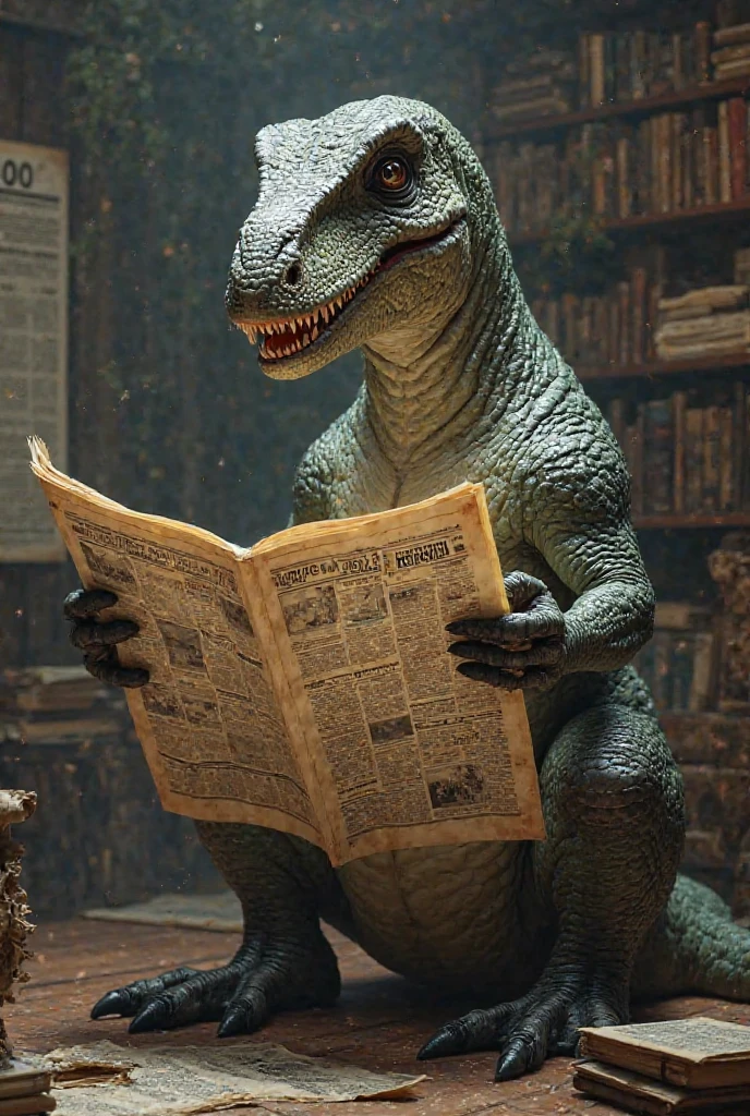 <lora:zilla:0.85> zilla, sitting in a comfortable living room reading a book