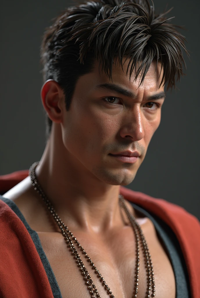 Liu kang, a boy, perfect face, ultra HD, realistic.