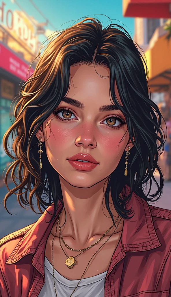 uumstyle Cartoon style digital illustration GTA style cartoon drawing of a woman with a crown on her head, drawn in the style of artegerm, even model | artegerm, arte detalhada, Ross Draws 1. 0, style , Retrato de RossDraws, and rossdraws, in style of artegerm, extremely detailed , rtrato de pride Jennifer Connelly personagem mulher estilo Jennifer Connelly com marcas de guerras Imagem de desenho animado de uma mulher .Ilustra??o estilo desenho animado, estilo de arte dos desenhos animados, estilo de arte dos desenhos animados, digital illustration style, estilo atompunk projeto de pessoaagens altamente detalhado, arte digital detalhada coragem, Forest fan art, Design de personagens de retrato, beautiful digital illustration, retrato de alta qualidade, Arte em quadrinhos, mulher jovem cabelo com transas lindas . Queen Anna by Jennifer Connelly lined eyes Medium large bust and wonderful sexy clothes. image expression of sexual desire from waist to head illustration Queen Anne of Arendelle atompunk style Fallout 4 style pose playboy magazine sensual witch Character cartoon style facial expression happy beautiful smile and six medium small portrait mode waist up with lots of gold around her other stones portrait precious mode waist up queen of the south Jennifer Connelly GTA scenery dominatrix gold coins chest with jewelry with her boyfriend, um homem com barba preta, armado com um estilo militar, Jennifer Connelly Turnaround sheet Creates multiple images in different poses of the same cartoon character:1.2), Woman from Southern Brazil Drawing Art Gaucho Artline white background woman Cartoon image of a woman , roupas sensuais , garota super valente destemida , Ilustra??o estilo desenho animado, estilo de arte dos desenhos animados, estilo de arte dos desenhos animados, digital illustration style, projeto de pessoaagens altamente detalhado, arte digital detalhada fofa, City fan art, Xena Personagem Christina R