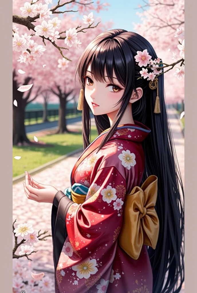 Expression: smile, Action: Hiding behind a flower, Attire: Floral dress, hair: long curly, (red hair), shukezouma, negative space, , shuimobysim , portrait of a woman standing , willow branches, (masterpiece, best quality:1.2), traditional chinese ink painting, modelshoot style, peaceful, (smile), looking at viewer, wearing long hanfu, hanfu, song, willow tree in background, wuchangshuo,
