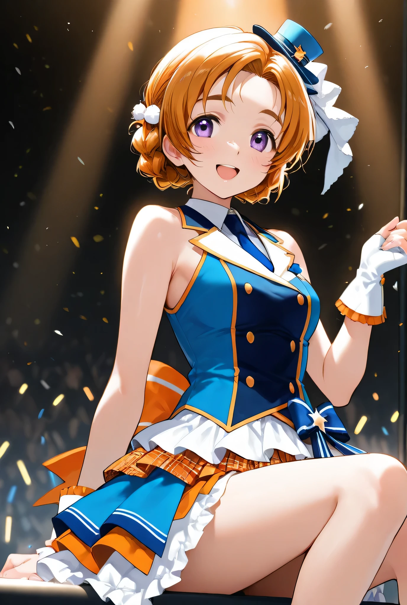 (((sex))), (((cowgirl))), (nsfw), Highest quality, masterpiece, High resolution, alone, {Honoka Takasaka lovelive:1.15}, blue eyes, Orange Hair,short hair , smile, Open your mouth,(Wedding dress)(,Veil),bouquet, break looking at viewer, whole body,(Cowboy Shot:1. 5), break indoors, Chapel,church, break (masterpiece:1.2), Highest quality, High resolution, unity 8k wallpaper, (shape:0.8), (Beautiful attention to detail:1.6), Highly detailed face, Perfect lighting, Highly detailed CG, (Perfect hands, Perfect Anatomy),:is, A little embarrassed face, (Ultra low angle), (Straddling), (skirt flipped up: 1.0),(vibrant skirt: 1.0), (detailed panties 1.3), (cotton white panties: 1.3), (Frilled Panties: 1.3), (Torn panties),(white sheets: 1.0),(open knees),((defloration: 1.5)),((vaginal bleeding: 0.5)),((creampie: 0.5)),((vaginal details: 1.0)),