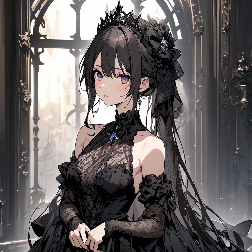 **230. One person。An infinite hall of mirrors。mysterious+Illusion。Cowboy shot or close-up。
masterpiece, best quality, ultra detailed (Detailed fingers), (Emotional), (Breathtakingly beautiful),
(main part: 1.2 Whole body。), (Anime Style), (Very detailed), (Illusion),
(超High resolution, High resolution), (8k), (High resolution: 1.2), (Complex and beautiful: 1.2)**
- background: A corridor made of infinite mirrors、A landscape that reflects endlessly。
- character: Mysterious woman in black dress walking through mirror。
-pose: In the center of the corridor、Facing yourself in the mirror。
-expression: A mysterious and elusive smile、My eyes search for myself in the mirror。
- Effects: Light and shadow are reflected in the mirror in a complex way.、Illusionを引き起こす。
-color: Monotone colors、The light and shadow created by the reflection of the mirror are impressive.。