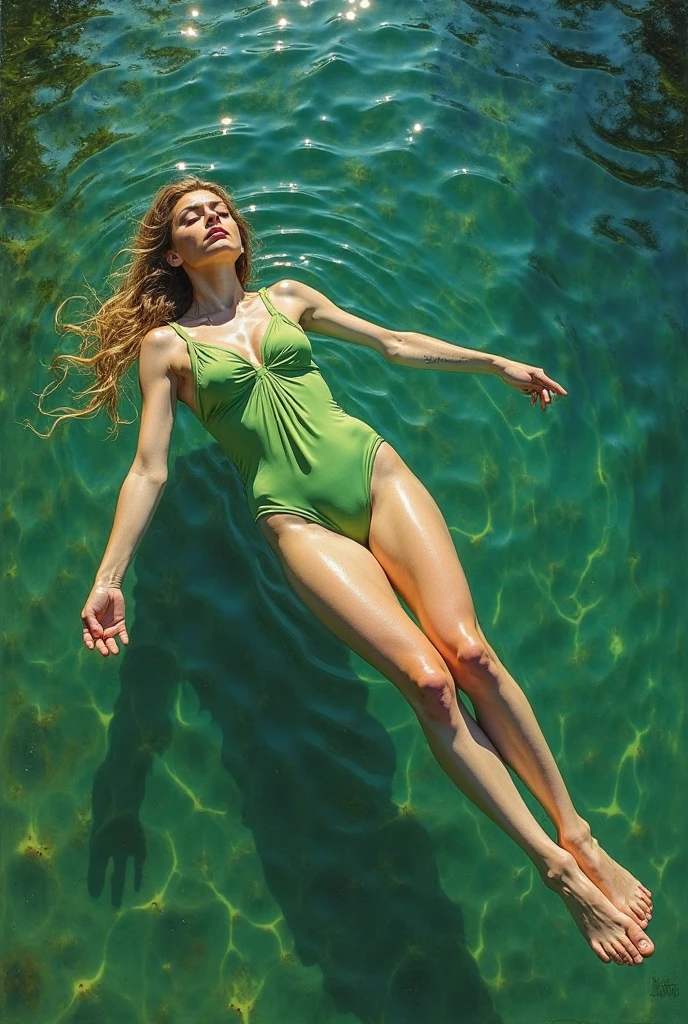 (( RAW photo , insanely detailed skin surface:2.9 , high quality photograph of Emily Blunt )) ( wearing a transparent  tight wet t-shirt walking  on ocean, wet hair, tall mature woman) :( mature  woman, cute face,  tall woman:1.9, no makeup :1.99,  ,tall woman: 1.9 ) (  hot woman :1.95 ),full body, her entire sexualized body is shown in the photograph,((( correct hands, correct fingers:1.99, Kodak 200T, dreamlike lighting, global illumination ,Clear facial features:1.98  , low contrast : 1.99, 85mm, 100mm lens, f/1.8, natural light, uplight, Ilford film stock --ar 16:9 --q 2 --v 5, Create ultra-detailed images textures, capturing every detail with precision )))