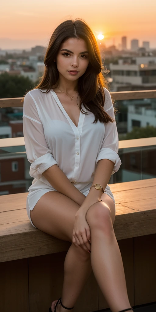 Professional look ,Sunset,8k,just smile ,full hd,full clear,realistic