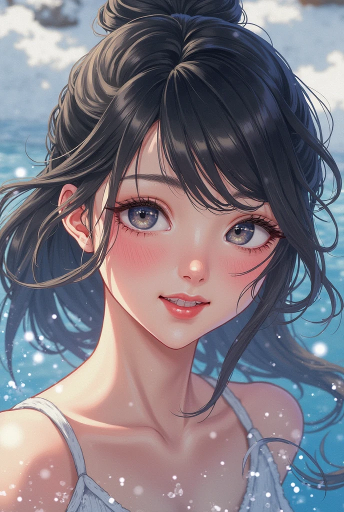 {{{{{16k}}}}}, {{{{{Unique atmosphere in the middle of the transition from girl to sexy woman, transforming a Japanese girl with a cutely pussy into her facial rank to the SSS rank of top-notch pretty actresses, She's in a cylindrical aquarium filled with female hormone fluid with a control panel that allows her to change the shape and appearance and personality of the girl inside at will, Ambush her every night and fuck her through the night, When the control slider under the aquarium was adjusted to purity, her appearance changed to cute and innocent, She was a 12-year-old girl but after four years of being raped while being injected with beauty-enhancing hormones every day she grew into a 16-year-old that she had an erotic fetish for lips and necks and waistlines, she was being raped and clearer the nip line from underbust to hips, She had a pretty face like an idol but as she grew up, she became beautiful like an actress, Her too-beautiful rounded tits wrapped in her separates flower pattern swimsuit, Her hair is replaced by a bang long glossy very Straight black hair with ribbon, The growing body is reproduced with sex-loving, thick vivid lips, Her gasps echoing through the water, She is fitted with a ribbon collar that puts people which transforms her into a cute once-in-a-millennium}}}}},{{Extremely detailed}},{{{{{integrated her head pure small, Enchanting Too thick and erotic deep pink lips, Her thickened lips shimmer with luster}}}}},{{{{{Her tattoos spread all over her body, She is tattooed with lewd flowers on her neck, arms, lower abdomen, thighs, ribbon piercings are attached all over her body}}}}}