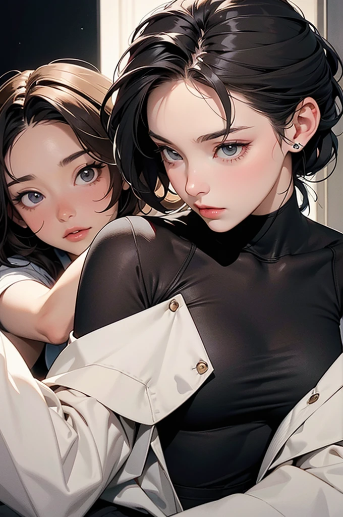 {{{{{night}}}}}, {sunglasses}, A woman on the left side of the composition, {{carの前で座る女}}、{nightの埠頭}, {{{nightのネオン}}}, super detailed skin, masterpiece:1.4, 8K resolution, ultra HD, symmetric eyes, Brown Hair、car、Beautiful Asian girl with purple hair, Perfect Face, Sleeveless, Neon Black, (Backlight: 1.1), Hard Shadows, masterpiece, Highest quality, Complex, Model shooting style, Vintage, Film Grain, 超精巧なcar, (better hands):1.7, emo, flat breast, 1woman, best illustration,