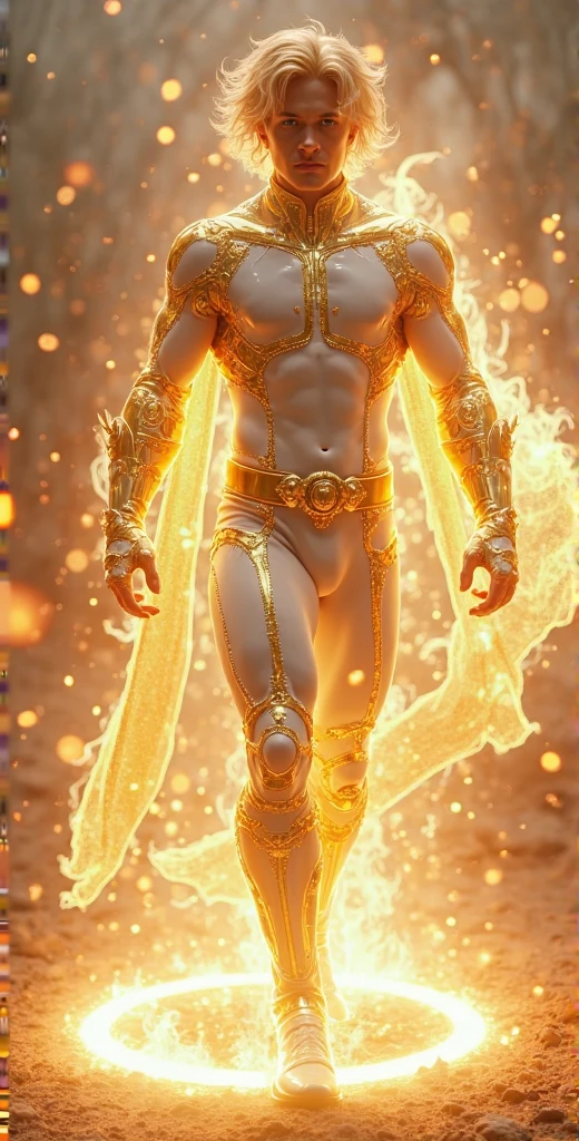 A handsome male image,constellation,leo,A golden and mysterious man,overbearing,Full of charm,Male deities,4K