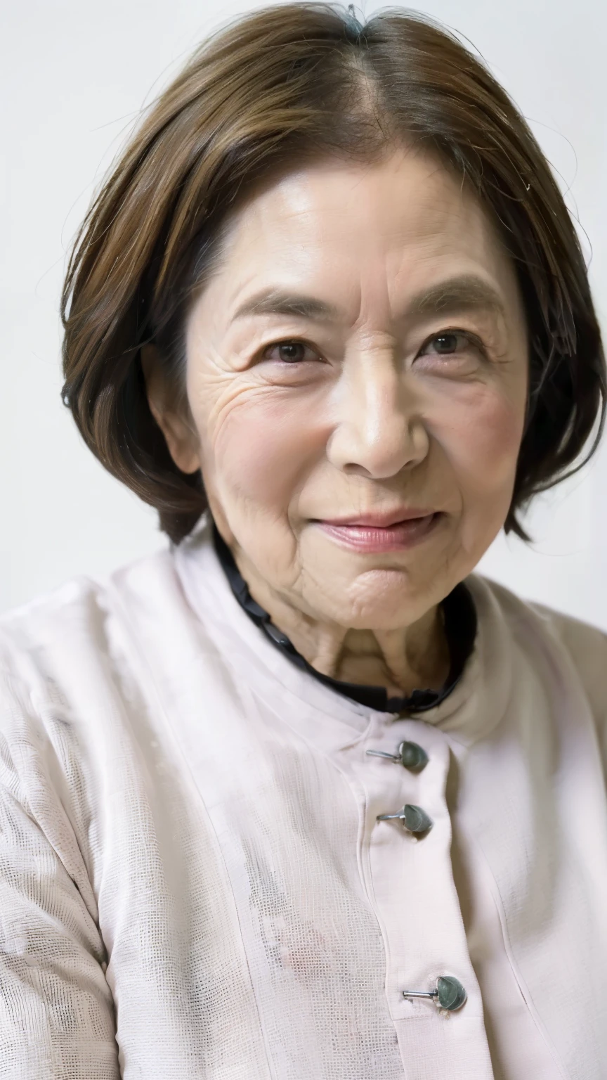 (((最高masterpiece:1.5))), (((portrait:1.5))), ((accurate depiction)), sexyな下着, bra, (((alone))), ((old woman)), ((Older mature woman)), pure white background, gravure, in front , (( face to center of screen)), well-groomed eyebrows , correctly depicts lips , red lips, flashy makeup, From the chest up, masterpiece, best quality, very detailed, Photorealistic , very detailed細なスキン, Complete Anatomy, ( 1 shows a leash handle to mature ), ( positive for home), 250 years old, Big Breasts, mature female politician, sharp gaze, attractive, sexy, Chromo white skin , viewer,