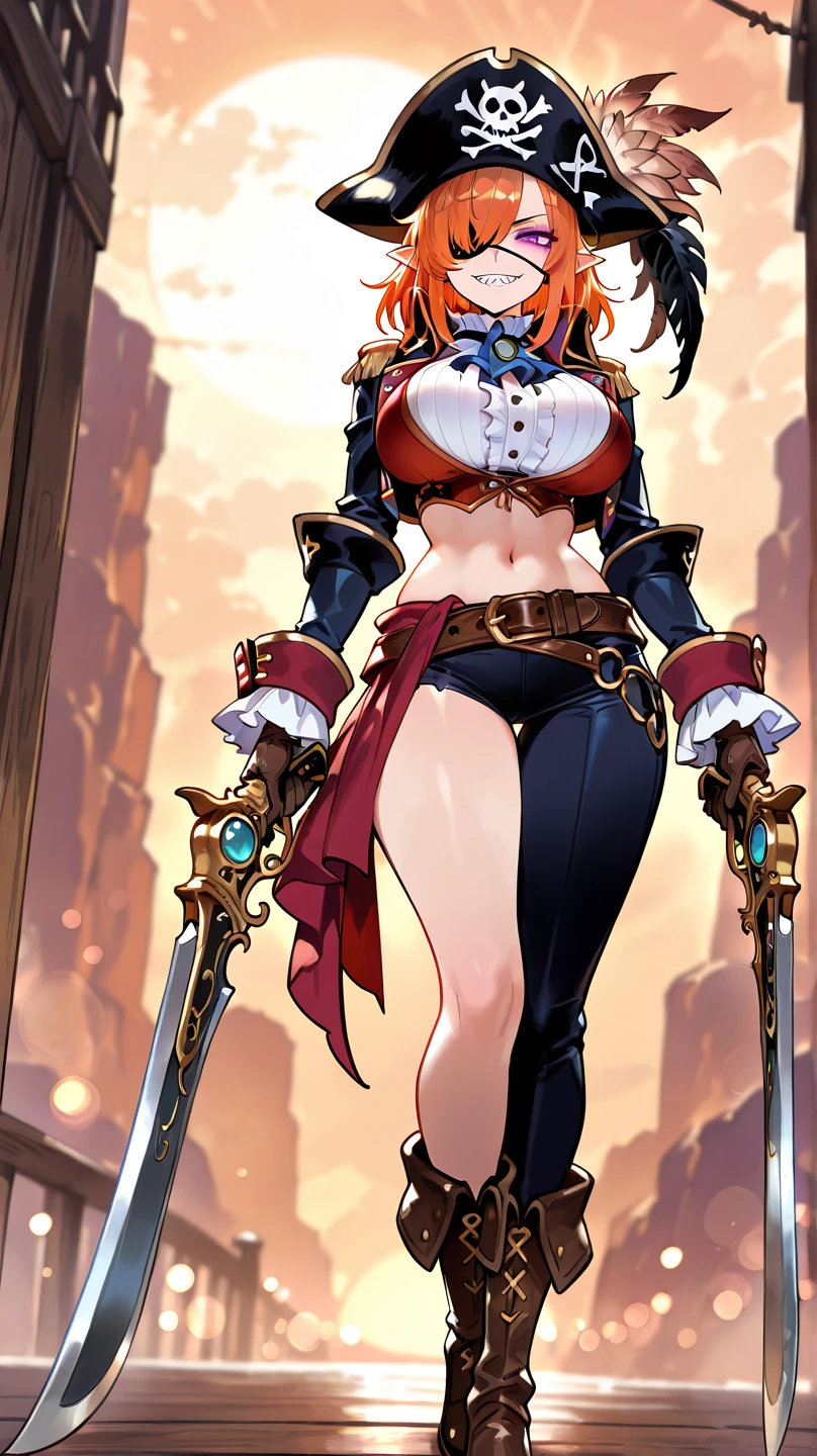 (masterpiece, 4K ,Super detailed:1.2), (anime:1), (Perfect quality), The whole body is shown, View Viewer, Holding a sword, Close-up of a woman wearing armour and holding a sword, Desperate look, Muscular and ultra violent women, Powerfully々And, RPG concept art character, Elegant appearance