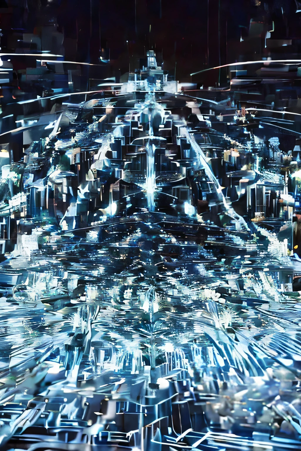 Get inspired by moiré patterns to create glitch art masterpieces that blend digital chaos with mesmerizing visual interference. Imagine layers of intersecting lines and shapes creating hypnotic ripples and undulations that evoke a sense of digital confusion and distortion. Enhance your moiré effect by integrating elements like overlapping grids, rotating circles and oscillating stripes to create the impression of dynamic movement in still images, accentuate perspective with glowing horizontal and vertical lines, or increase visual impact with contrasting colors and gradients to add depth and dimension to your artwork. Make your moiré patterns dance and interweave, blurring the boundaries between order and chaos to create a mesmerizing digital symphony.