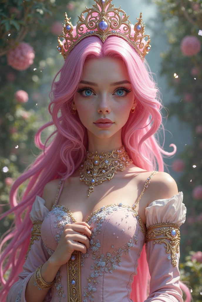 {-erro_de_anatomia:1.0}(best quality,4k,8k,highres,masterpiece:1.2) Anime girl tuxedo with curly rose gold hair and round gold glasses, rose gold eyes. Guviz style art, attractive detailed art style, Charlie Bowater Style, 1 7 - year - old cute anime girl, detailed manga style, detailed anime character art, germ of art. High detail, stunning manga art style. Rose dress. (pink dress) . Wearing rose gold Victorian clothing. Different Pose, upper body
