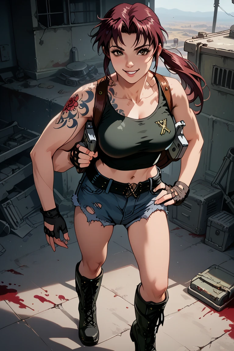 (Anime) . ((((Tifa Lockhart)))), red eyes, full body, indoors . (Masterpiece: 1.8), 64k quality, final fantasy artwork concept, detailed manga eyes, detailed hair, detailed clothes, detailed body, sharper drawings, pronounced detailed face, shiny objects like jewelry, see the creases on the clothes, more consistent clothes, more rounded eyes, globular transparent liquid eyes, more colors, more consistent clothes , correct clothing features, better eye line, better shoulders, really colorful, coarser line, black line, finishing. (drowing (anime (manga (comics)))) (coarser stroke: 1.8) (black stroke: 1.8) (color: 1.8) (clean: 1.8) (color contrast: 1.8) (black outline: 1.8) (adjusted color contrast: 1.8) (shadow play: 1.8) (manga eyes: 1.8) (muscle: 1.5 ) (rendering homogeneous: 1. 3)
