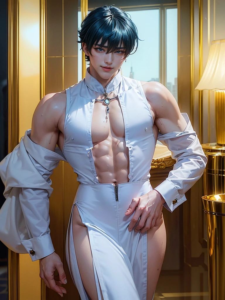 Strong and slender arms and legs