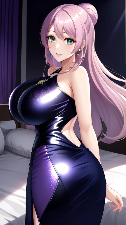mature woman,curvy,oval face,aggressive gyaru,sweaty,vulgar thong,spreading pussy,(vulgar nipple-baring dress),medium straight hair,pubic hair,huge breast,on double bed,lying on back,,vaginal penis,having sex,disheveled clothes,1woman,cum in pussy,bukkakeeyelash,earring,glossy lips,look at viewer,(blushed),troubled,look at viewer