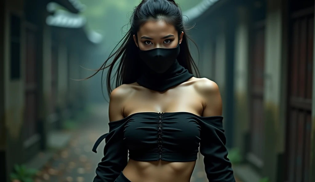 a ninja woman