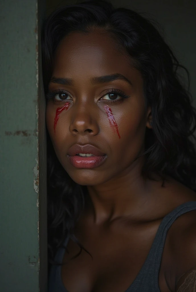 African black woman, linda, realisitic, 4K